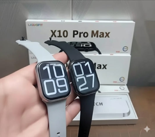 X10 Pro Max Smartwatch - Premium Design with Bluetooth Calling & Health Monitoring