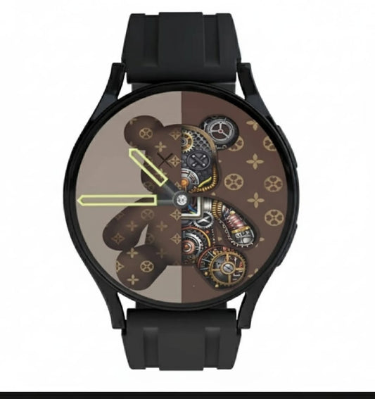 Laxasfit GT1 Classic Round Smartwatch - Elegant Design & Fitness Tracking