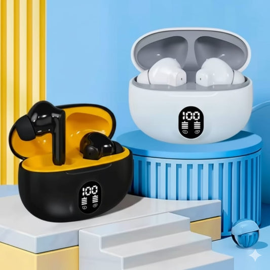 Stereo Gaming TWS Earbuds with LED Power Display - Low Latency & ENC Mic