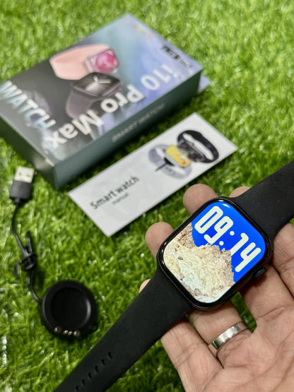 I10 Pro Max Smartwatch with Fitness Tracking & Call Alerts