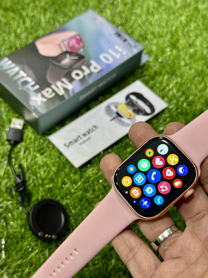 I10 Pro Max Smartwatch with Fitness Tracking & Call Alerts